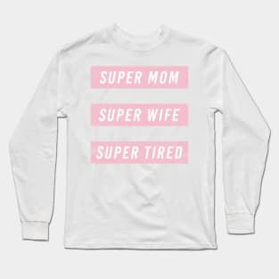 Wondermom Love Mom Long Sleeve T-Shirt